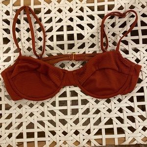 Pacsun LA hearts bikini top